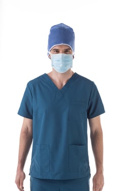 Sol-Millennium Medical&nbsp;Surgeon Cap with Ties, 600/Cs.